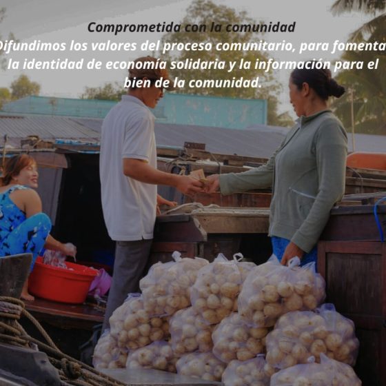 COMPROMETIDA CON LA COMUNIDAD